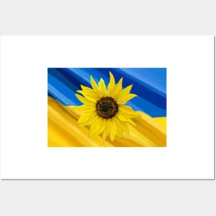 Ukraine Sunflower Posters and Art